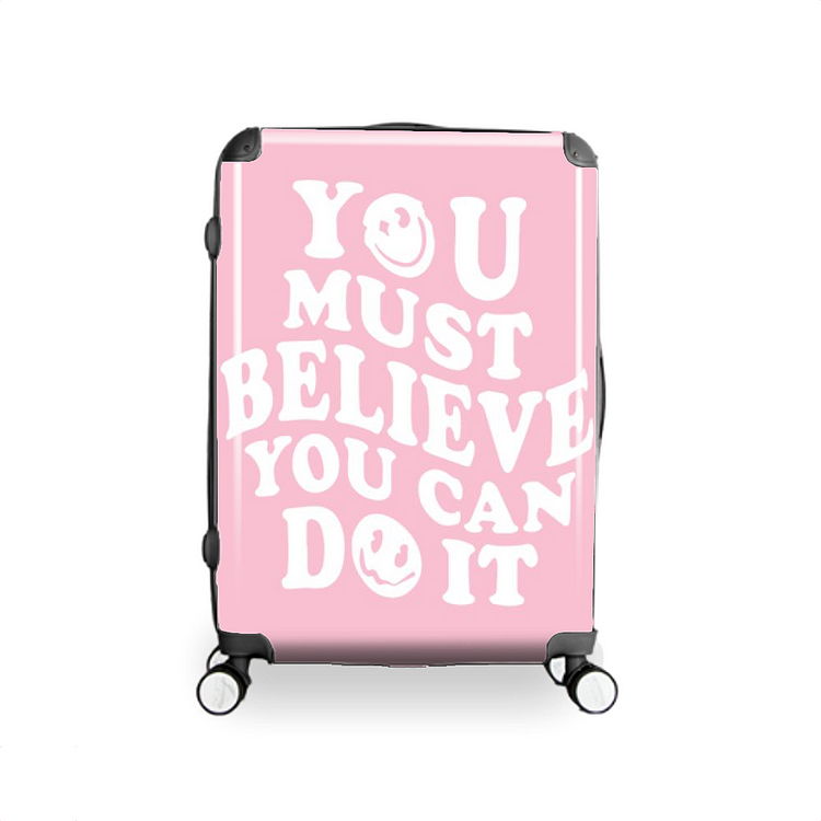 Believe You Can Do It, Optimism Hardside Luggage