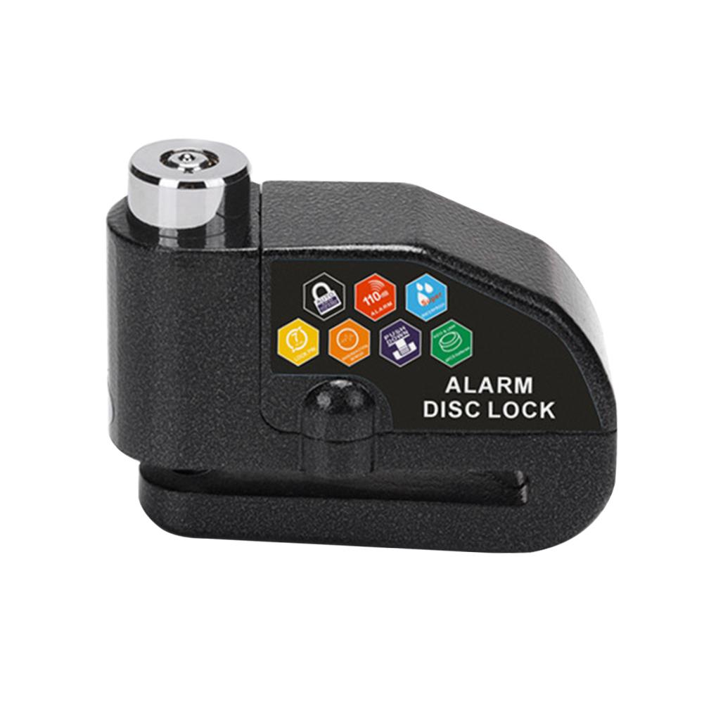 

Waterproof Motorcycle Alarm Lock Bcycle Disc Brake Security Anti-theft Lock, 501 Original