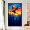 Dinosaur - Diamond Painting - Full Round Drill (Canvas|40*70cm)
