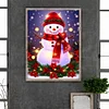 Diamond Painting-DIY Full Round Drill Christmas Snowman