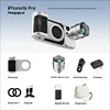 2X Ultra Teleconverter Magnification Lens for Long-Range Portrait and Concert Photography - Compatible with iPhone 17/16/15 Pro Max - Photography Handle and Assist Kit