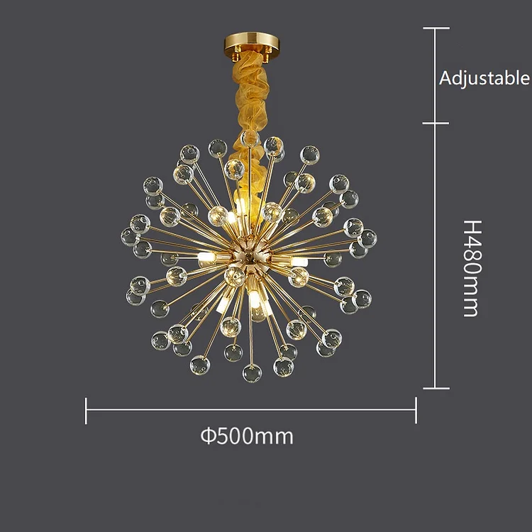 Clear Crystal Round Or Square Chandelier Vjlight