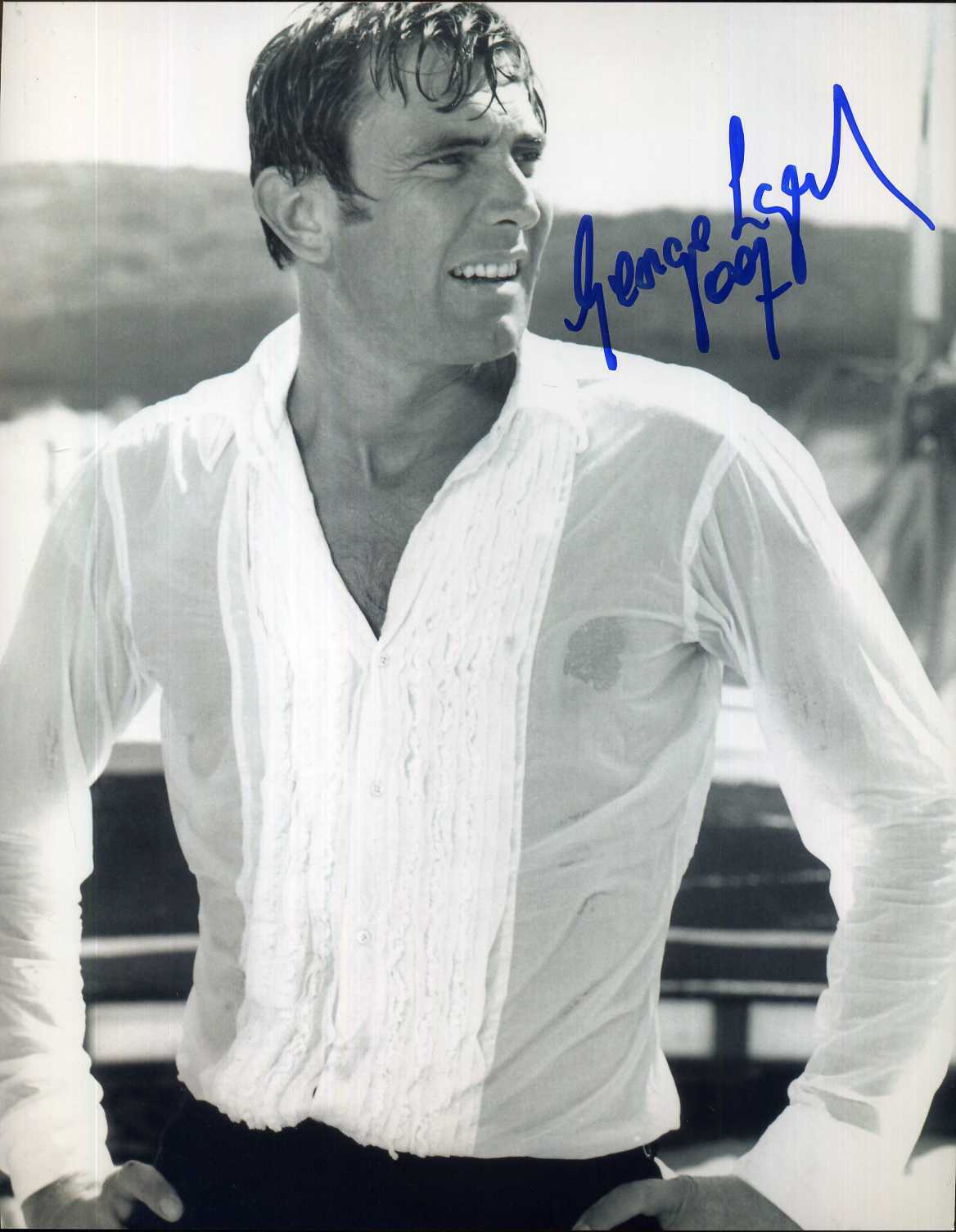 GEORGE LAZENBY 'James Bond 007' Signed Photo Poster paintinggraph - Film Actor - preprint