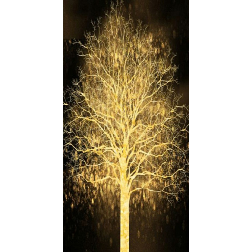 

Golden Tree - Round Drill Diamond Painting - 50*100CM (Big Size), 501 Original