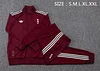 25/26 Ajax Dark Maroon long zipper  Training Jacket Set