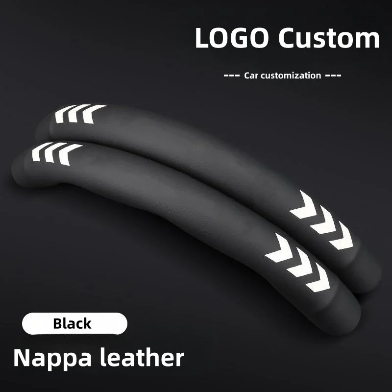🔥Hot Selling🔥Exclusive Logo🔥High-end Nappa leather illuminated steering wheel cover