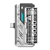 【3C CERTIFIE】Detachable Charging Module &ndash; 22.5W Fast Charging, 5000mAh Battery. Equipped with Replaceable Battery and Dual Type-C/Lightning Plugs, and Allowed on Planes