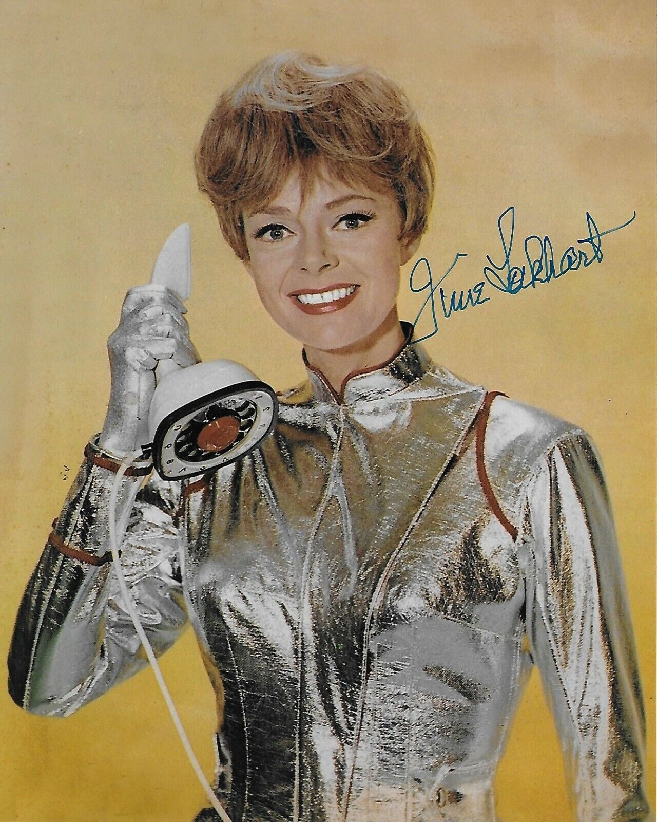 June Lockhart Lost in Space Original Autographed 8X10 Photo Poster painting #20