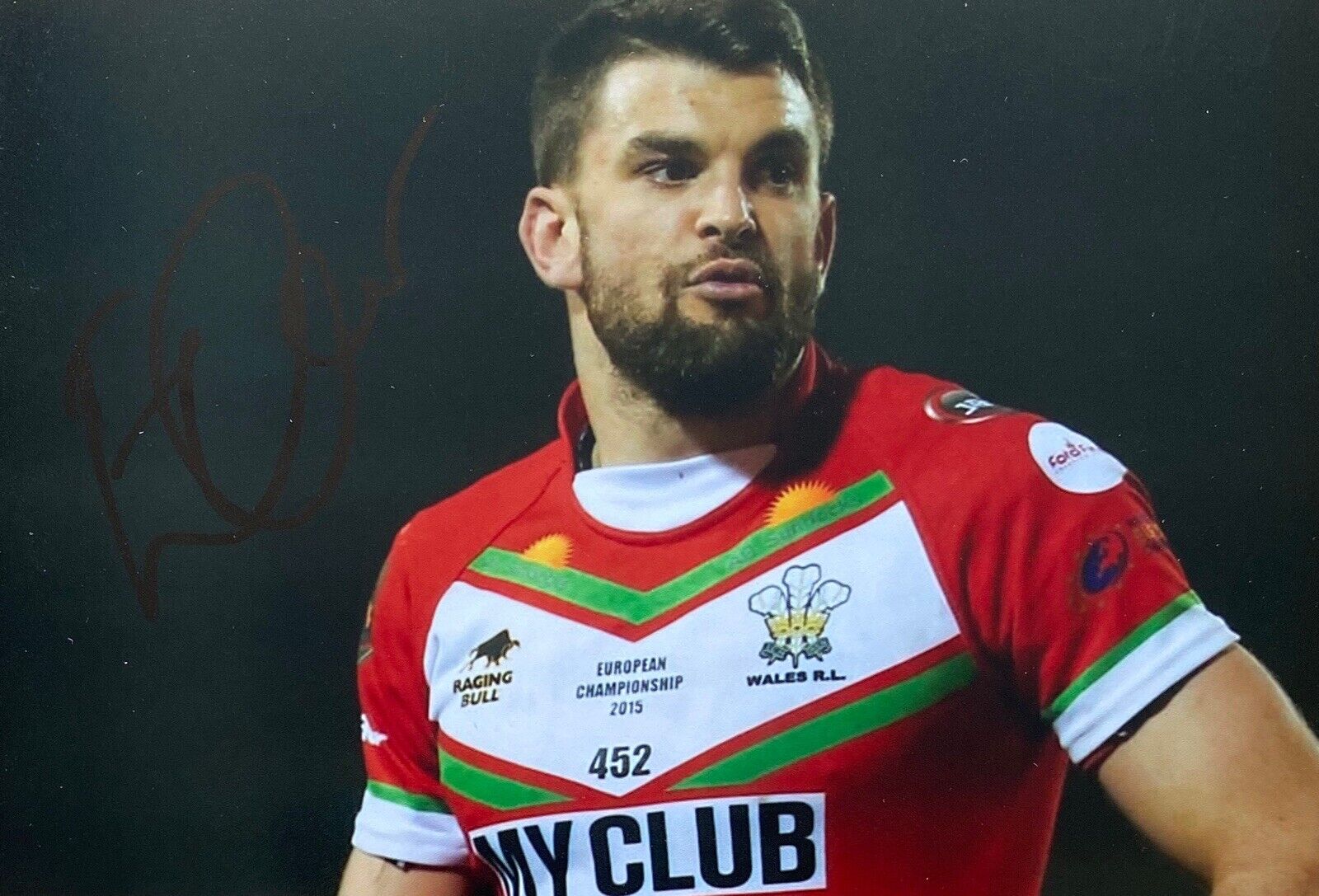 Elliot Kear Genuine Hand Signed 6X4 Photo Poster painting - Wales 3