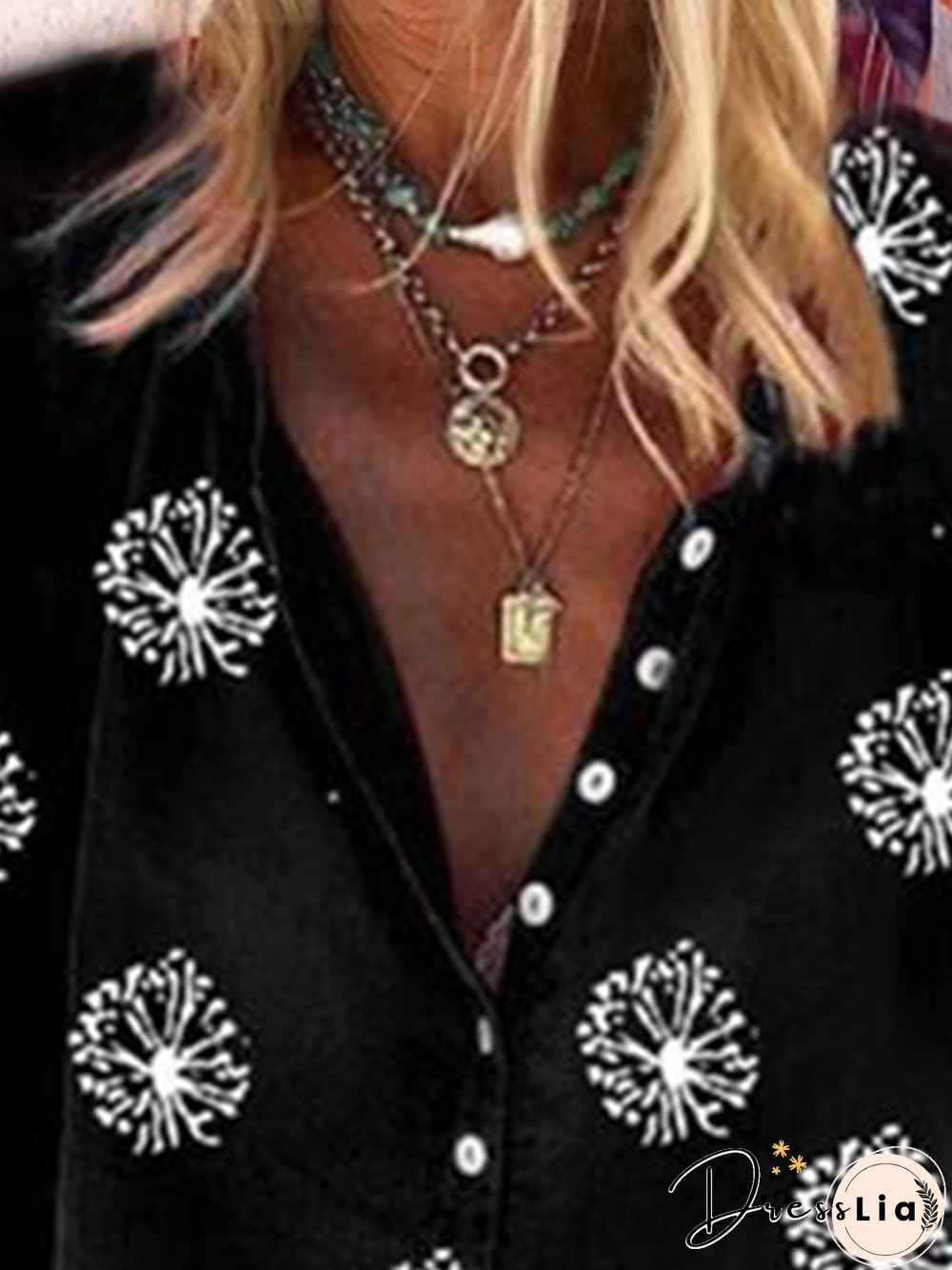 Short Sleeve Boho Floral-Print Blouse