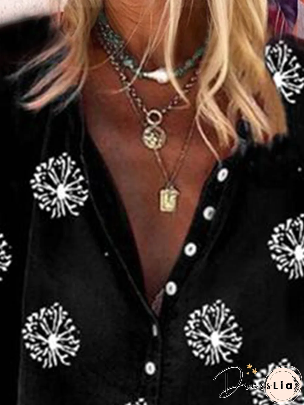 Short Sleeve Boho Floral-Print Blouse