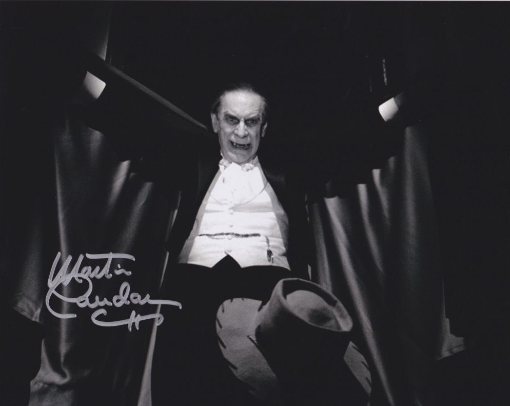 Martin Landau (Ed Wood) signed authentic 8x10 Photo Poster painting COA