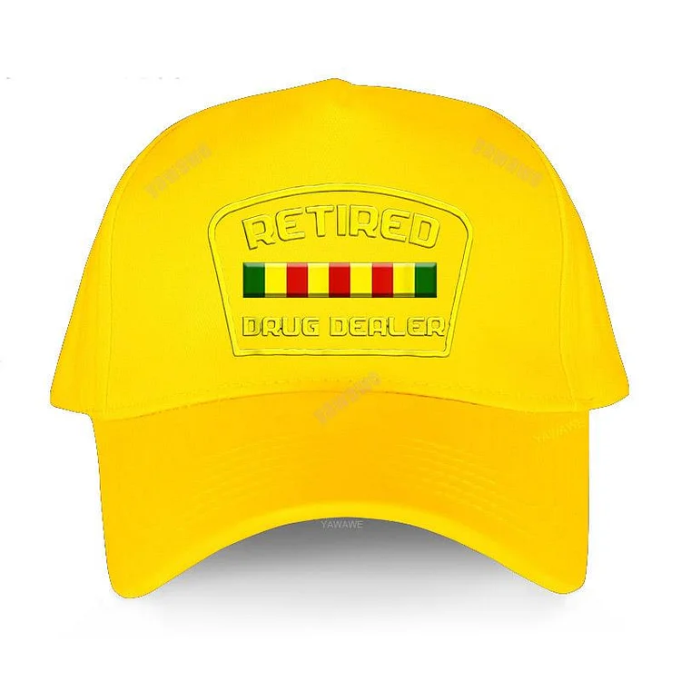 Mens High Quality baseball cap Cotton Classic style fishing hat RETIRED DRUG DEALER Unisex Funny Design caps drop shipping