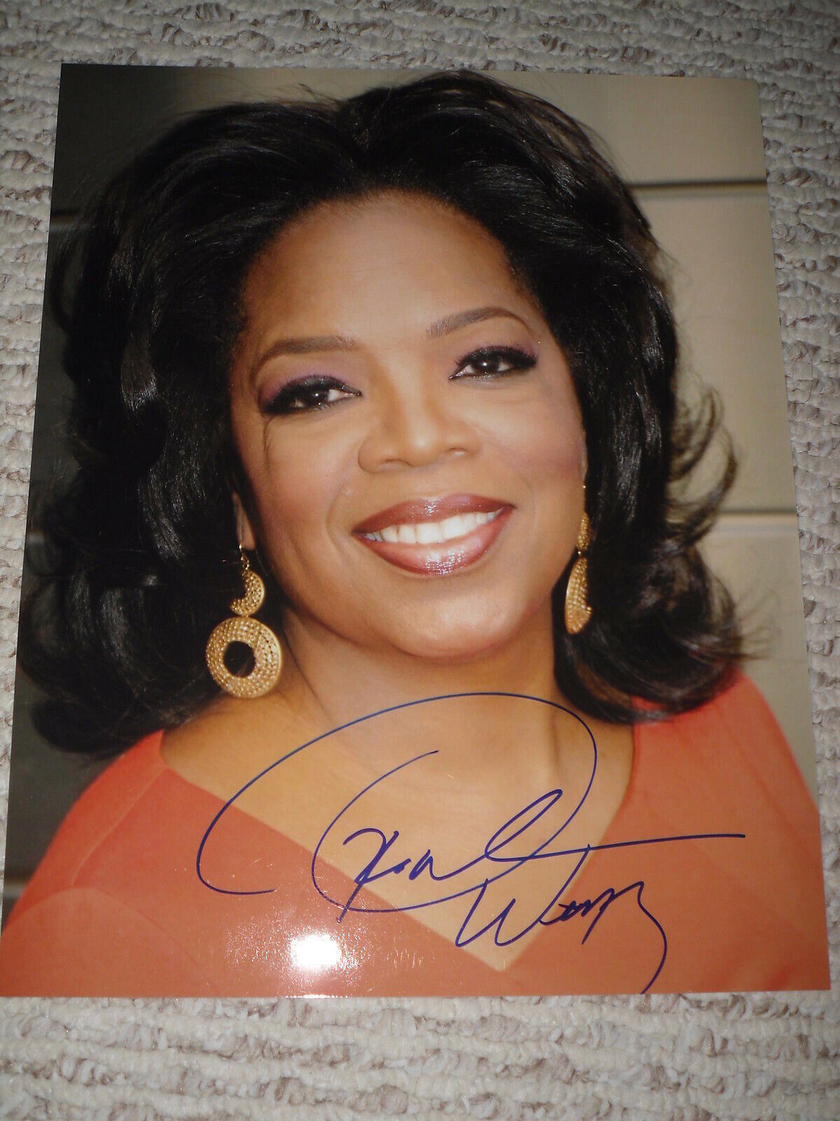 OPRAH WINFREY SIGNED AUTOGRAPH 11X14 Photo Poster painting PROOF