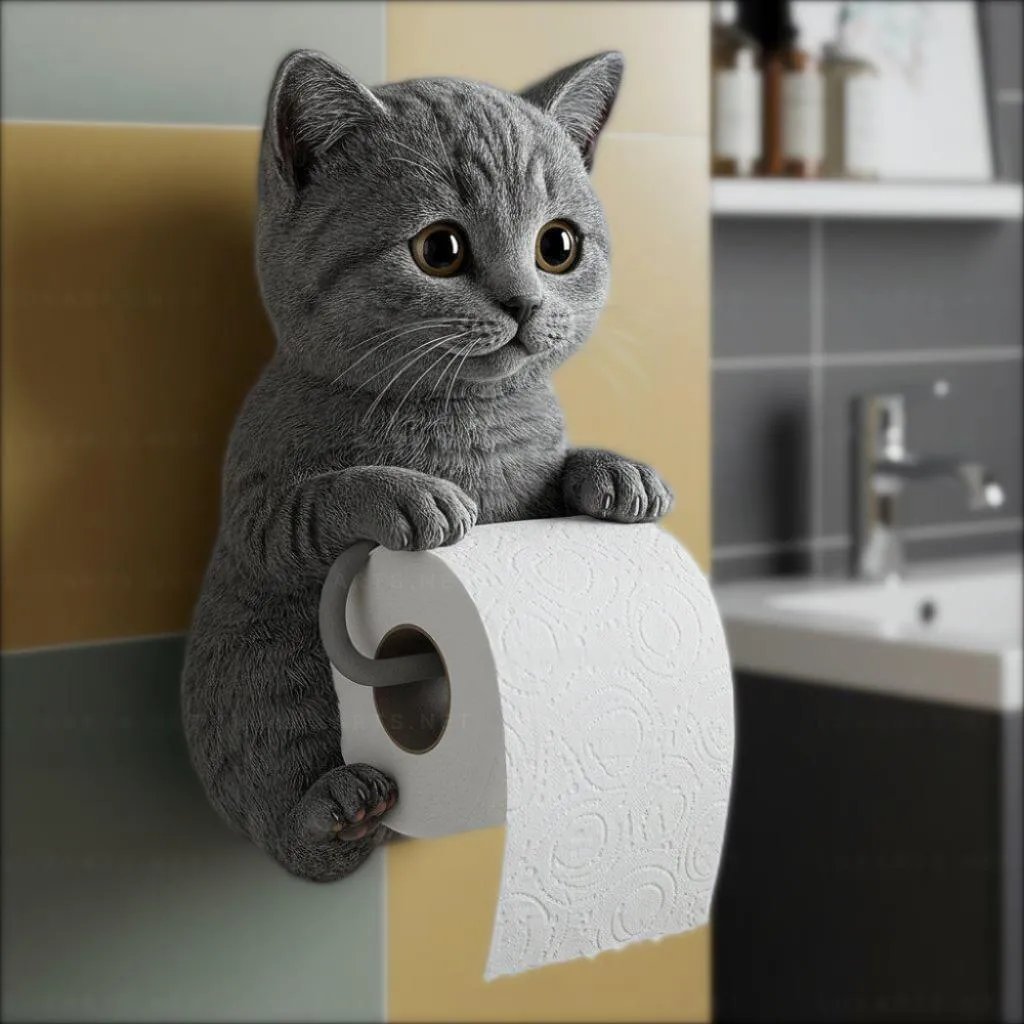 🔥LAST DAY SALE 49% OFF🐾Cat Paper Holder