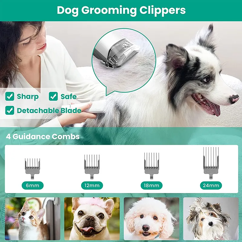 Saker Pet Grooming Vacuum Kit