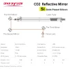 Co2 Laser Si Mirrors Reflective Lens for Cut Machine Gold-Plated Silicon Dia19.05/20/25/30 10.6um 400W Mirrored Lenses Engraver
