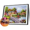 Diamond Painting -DIY Round Drill Flowing Water Bridge