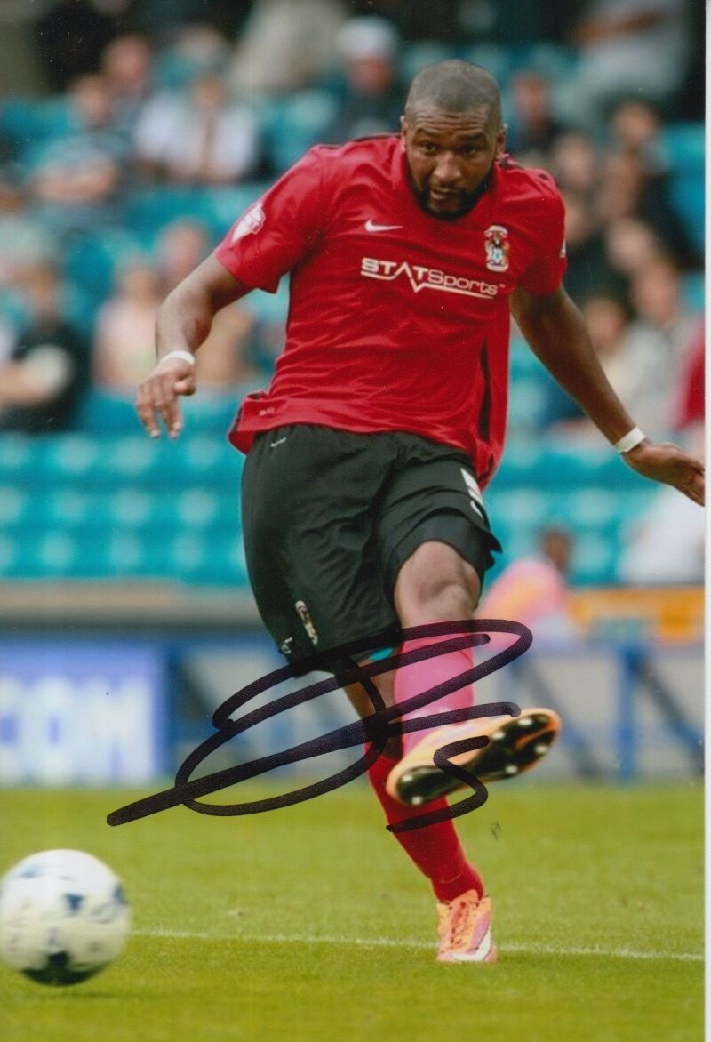 COVENTRY CITY HAND SIGNED REDA JOHNSON 6X4 Photo Poster painting 3.