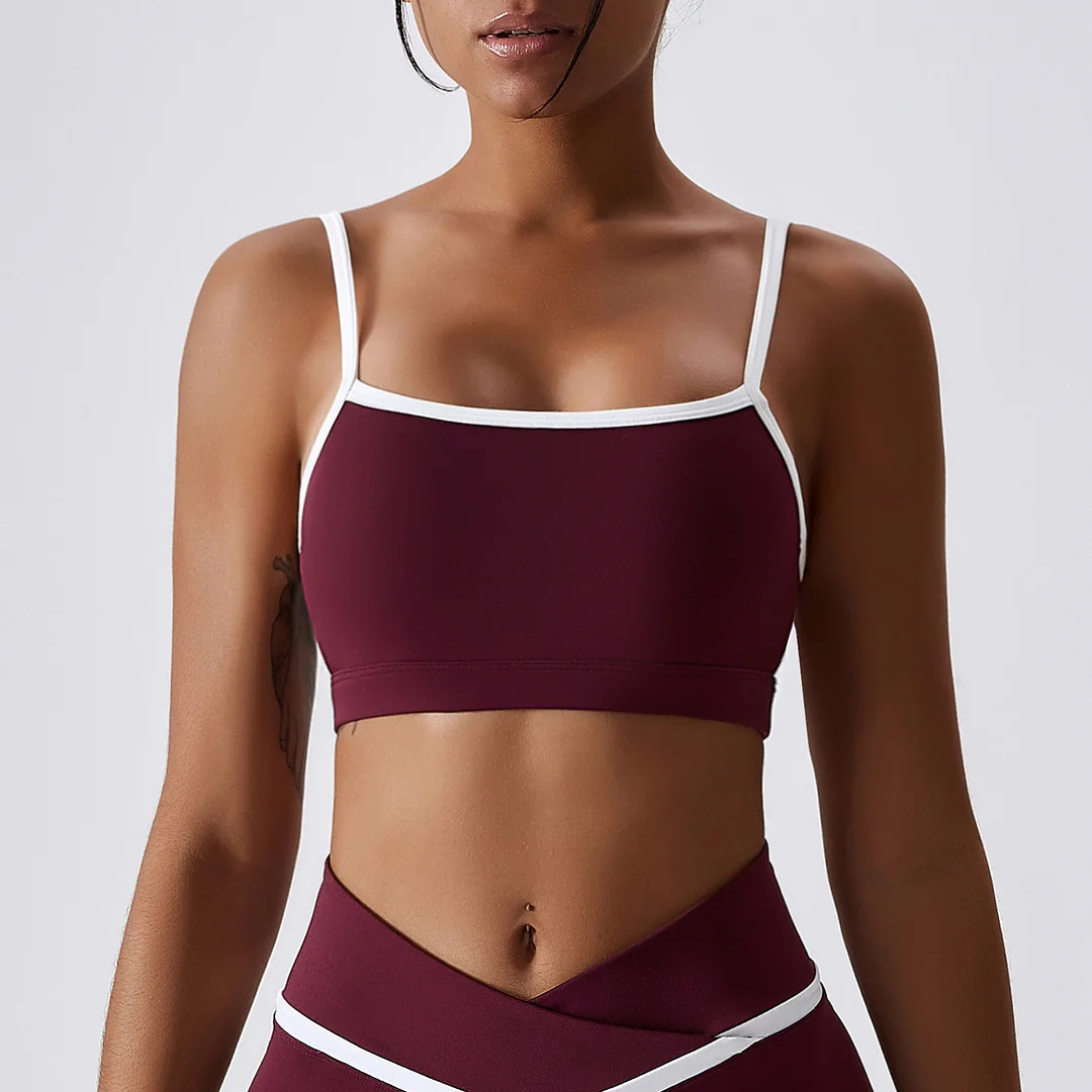 Women Yoga Set Gym Wear Fitness Seamless Bra Plus Size Workout Vest