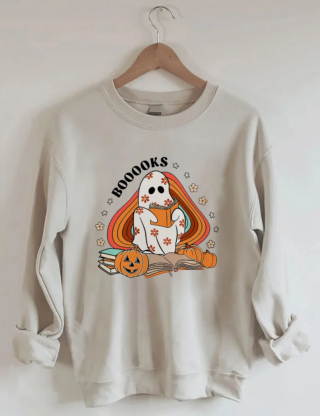 Boooooks Ghost Sweatshirt
