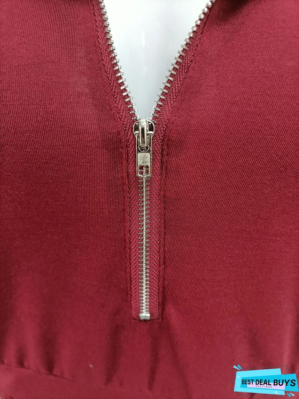 New Women's Solid Color Zipper Long Sleeve Hooded Waist Dress