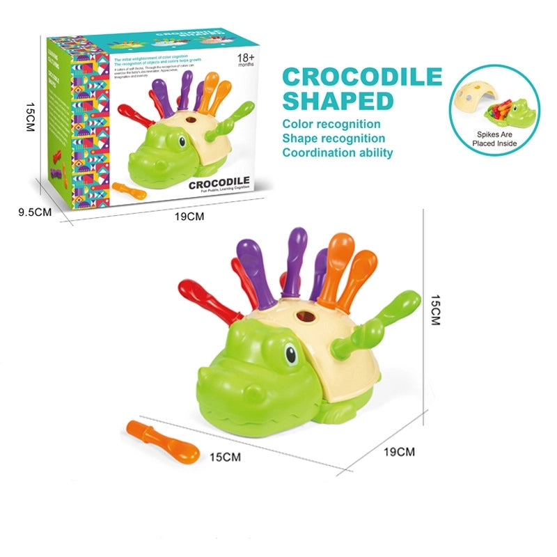Children’s Little Hedgehog Baby Training Fine Motor Concentration Baby Hand-eye Coordination Puzzle Early Education Toys