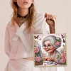 Sac &agrave; main tote en diamant DIY 5d pour femmes cadeaux filles grand-m&egrave;re filles