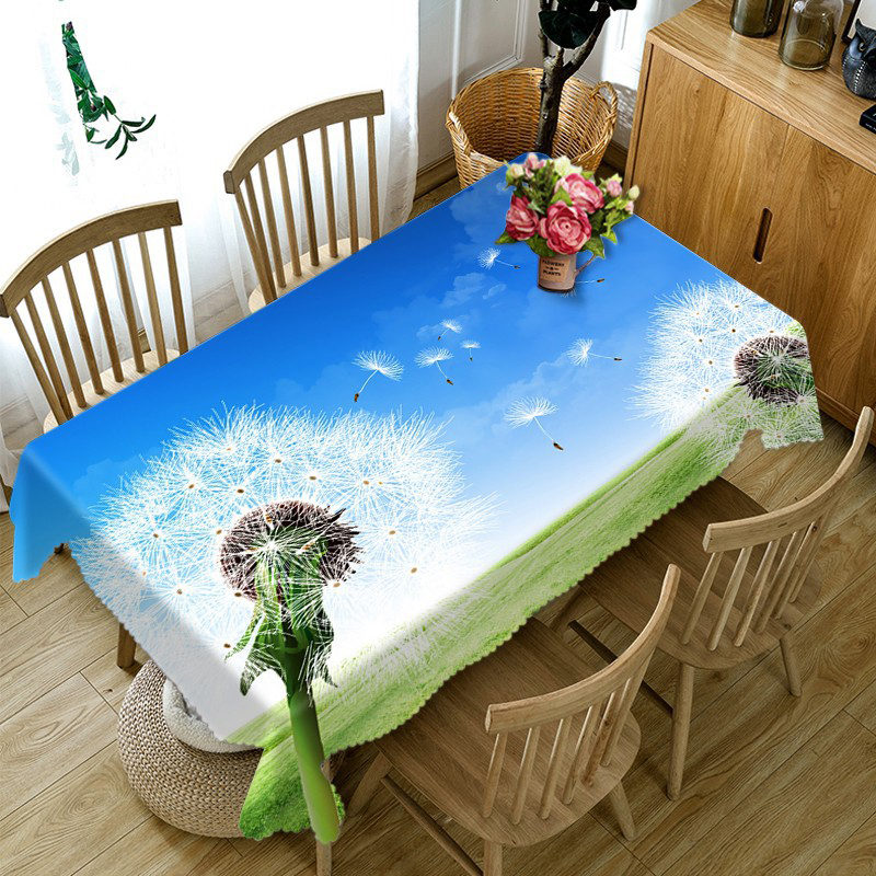 

Diamond Flower - 3D Tablecloth, 140*140cm, 501 Original