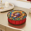 DIY Wooden Diamond Art Painting Storage Box Kit with Rotate Lid Diamond Art Painting Holder Box for Adults Beginners Home Office Decor