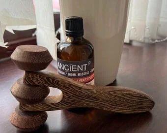 pornhint Pornhint Free 100 ml Massage oil included!  Made your massage tool set! Wooden Massagers !  Perfect gift set! Relax!