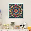 Mandala-14CT Stamped Cross Stitch 40*40cm/15.75*15.75in