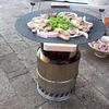 Portable picnic folding wood stove camping outdoor stove wood stove