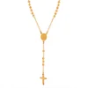 Stylish Cross Pendant Y Shaped Necklace