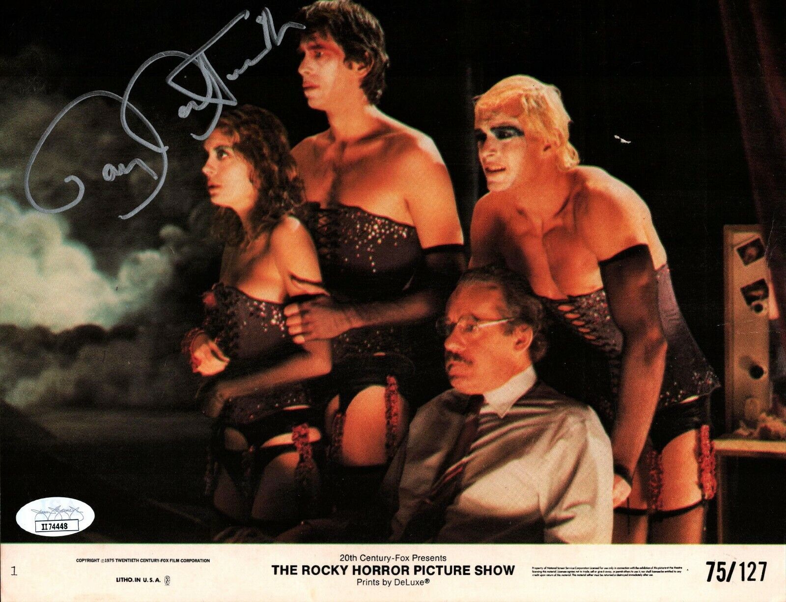 Barry Bostwick RHPS Lobby Card Signed Autographed 8x10 Photo Poster painting JSA Certified COA