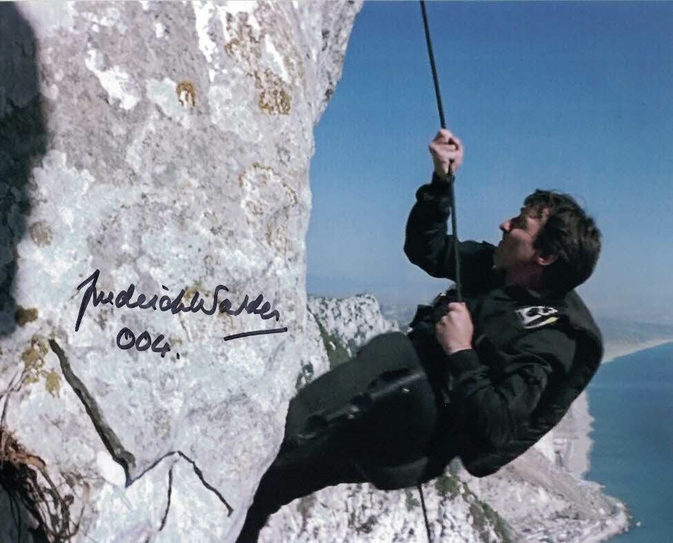 FREDERICK WARDER - 004 in The Living Daylights hand signed 10 x 8 Photo Poster painting