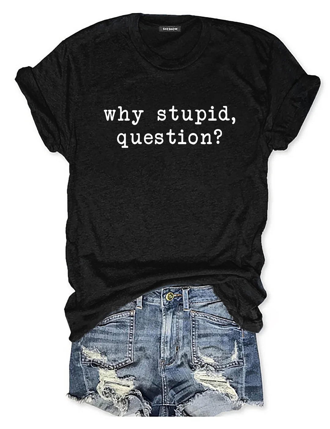 Why Stupid Question T-shirt