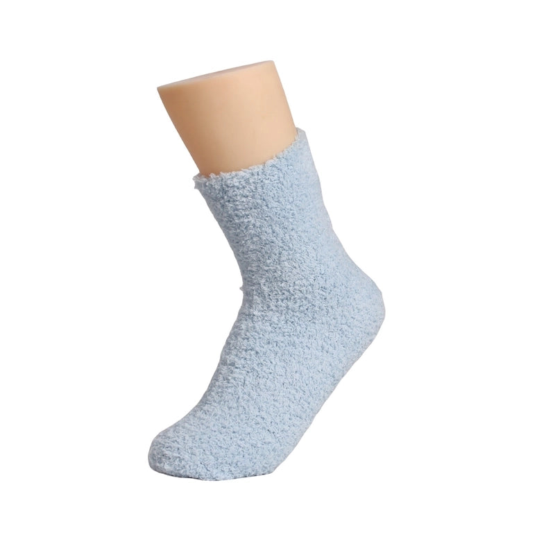 Coral Velvet Socks Women’s Hot Carpet Velvet Socks Winter Solid Color Thickened Floor Sleeping Plush Socks