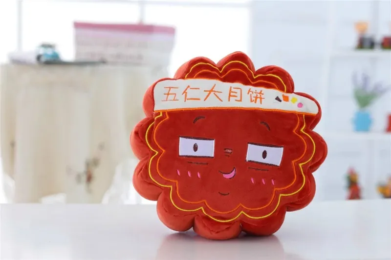 Mid-Autumn Mooncake Plush Pillow
