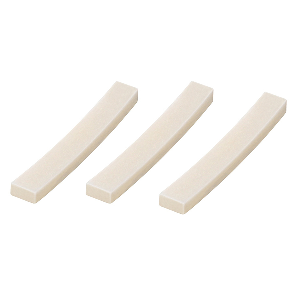 

1/3pcs Bone Guitar Nuts Saddles Blank for Electric Classical Guitar Bass, 3 pcs, 501 Original