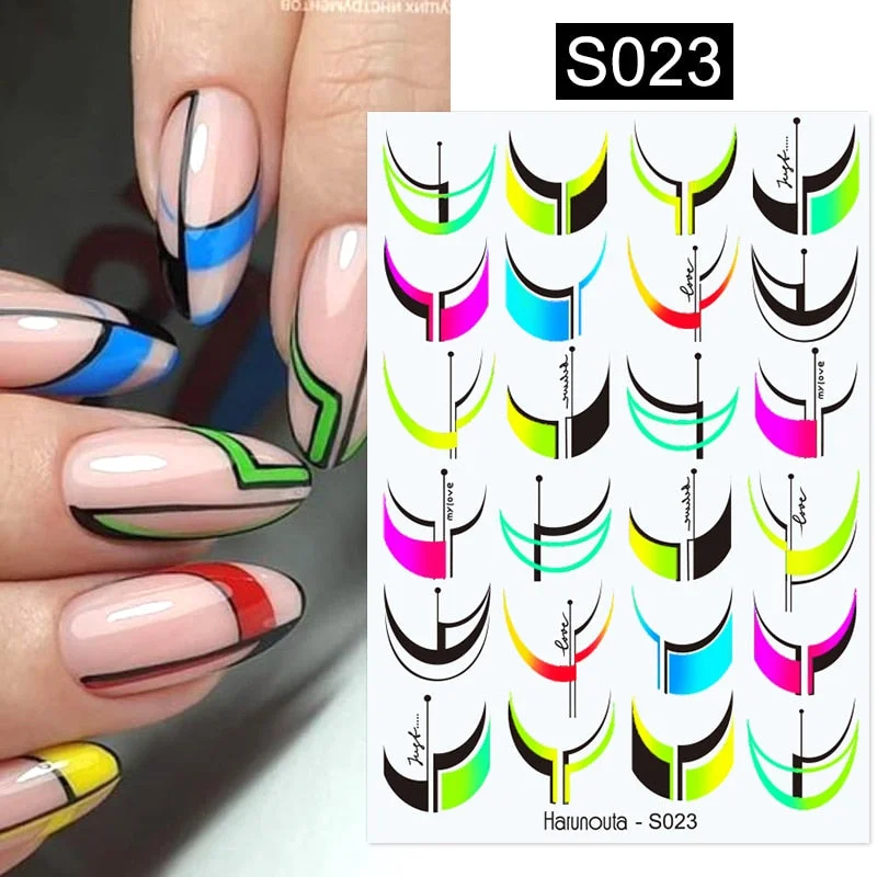 1PC Succulent Plants Flower 3D Nail Sticker Spring Floral Leaves Adhesive Transfer Decals Slider DIY Nail Art Decoration-Nail Inspo