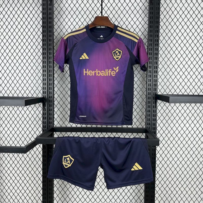 2025/2026 LA Galaxy Away Football Jersey 1:1 Thai Quality Kids Size joyfball