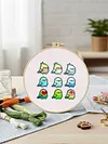 2 Pcs 11CT Cross Stitch Fabric 11.81x11.81 Inch Needlework Embroidery Fabric Embroidery Fabric Cloth for Garment Craft Needle-Embroidery DIY Decoration