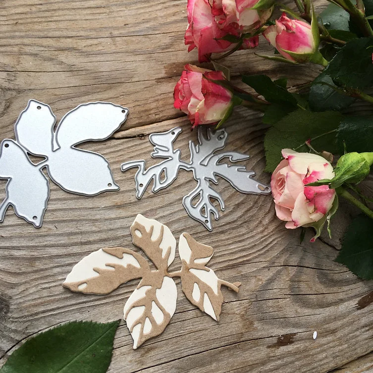 Piggy Craft metal cutting dies cut die mold Flower leaves animal frame Scrapbook paper craft knife mould blade punch stencils