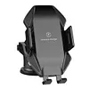 Wireless Car Charger Cell Phone Stand 15W Fast Charging for iPhone 15 Galaxy S23