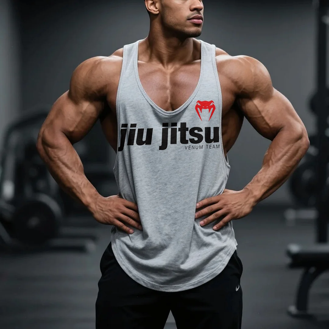 Large Size Loose Comfortable Breathable Vest Top Fitness Sports Extreme Fighting Vest