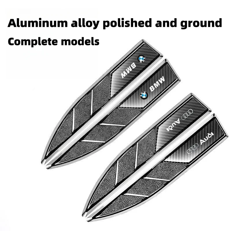 Car metal modification side label sticker