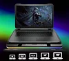 Gaming Laptop Cooling Stand, for 14", 16", 18" to 19" Notebooks, 5.5-inch Turbofan, 7-level Adjustable Heights