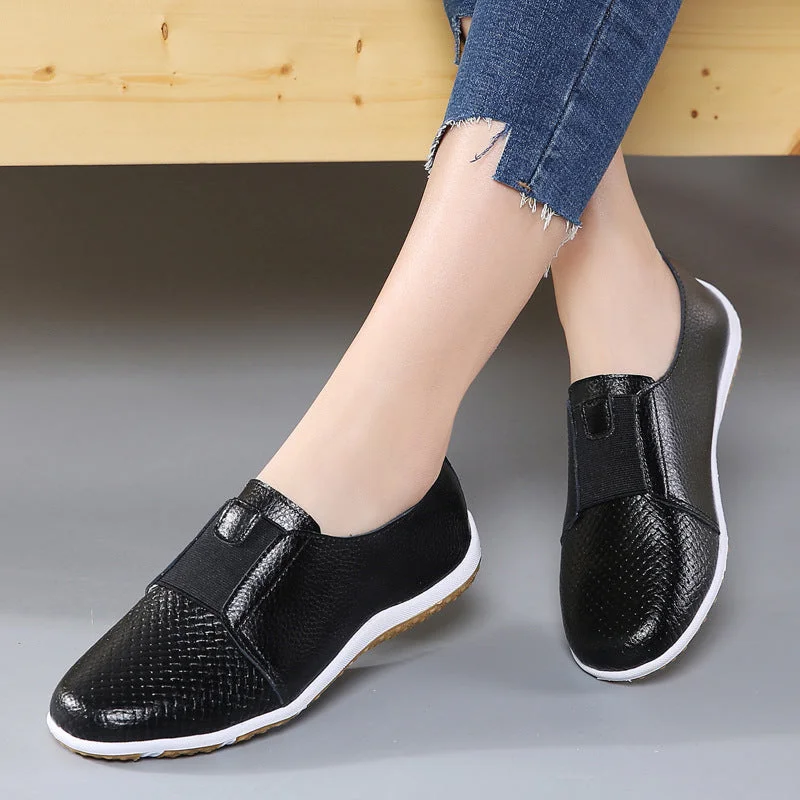 bigfuclothes Women Breathable Casual Flat Shoes