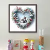 Love Snow Scene-11CT Stamped Cross Stitch 45*45cm/17.72*17.72in tapestrymarket